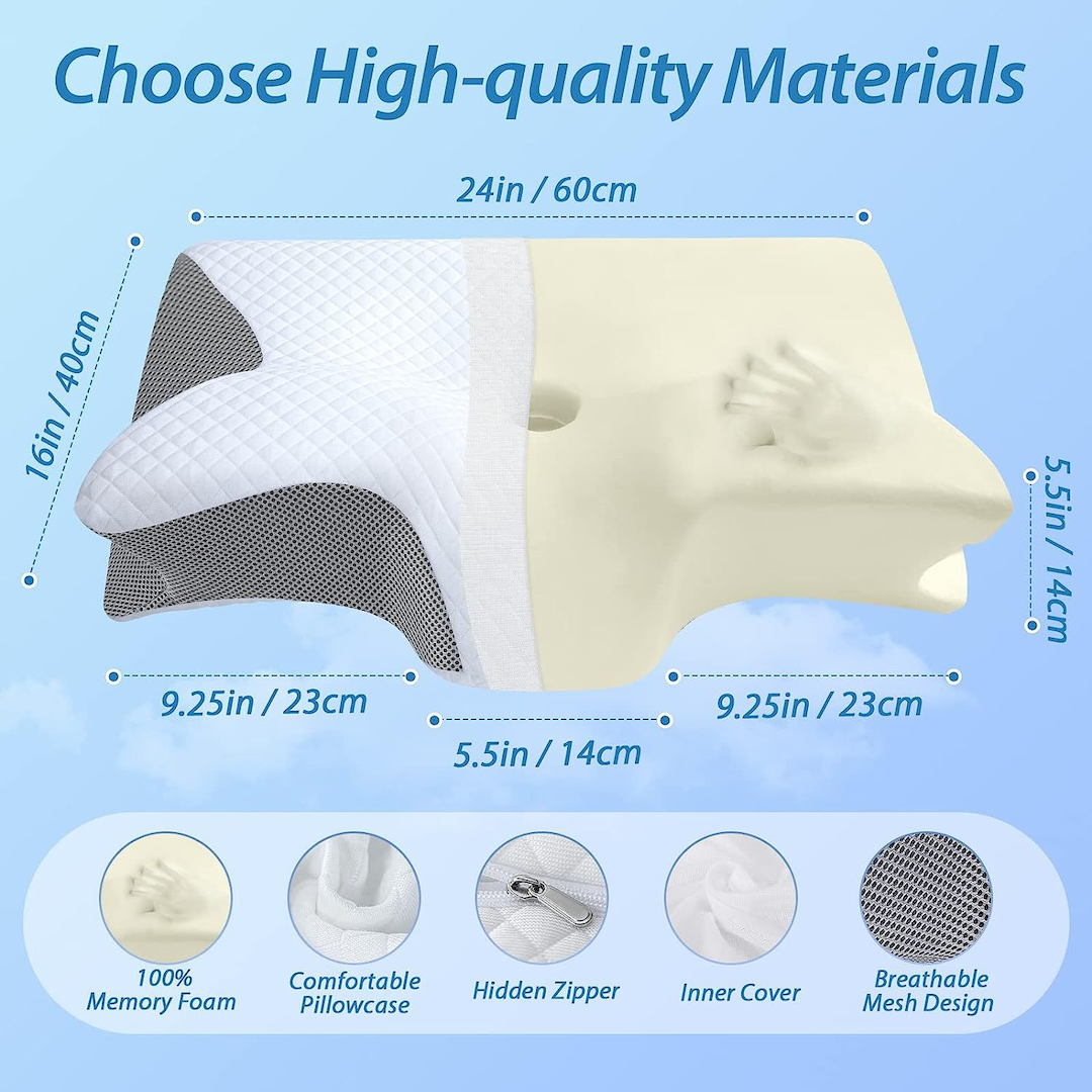 OrthoContour™- Premium Neck Pillow